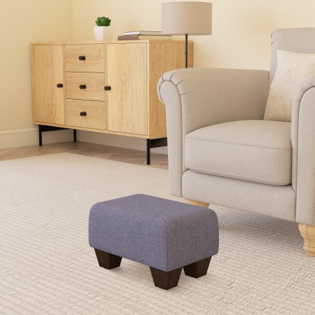 Small Fabric Material Footstools | UK handmade | Footstools Direct
