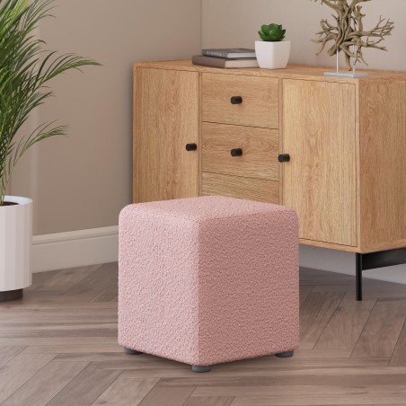 Fabric Material Cube Seating | UK Handmade | Footstools Direct