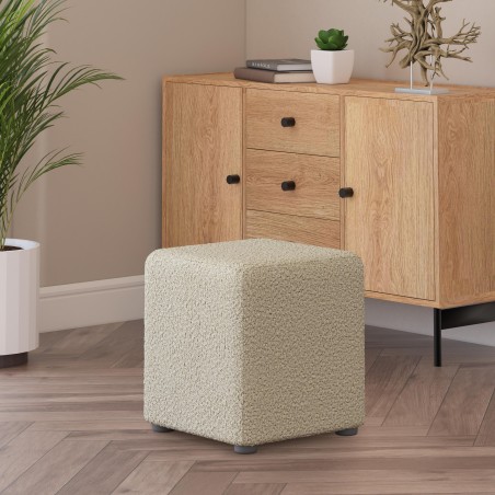 Fabric Material Cube Seating | UK Handmade | Footstools Direct