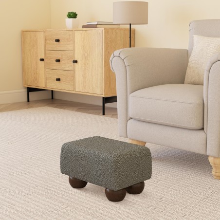 Small Fabric Material Footstools | UK handmade | Footstools Direct