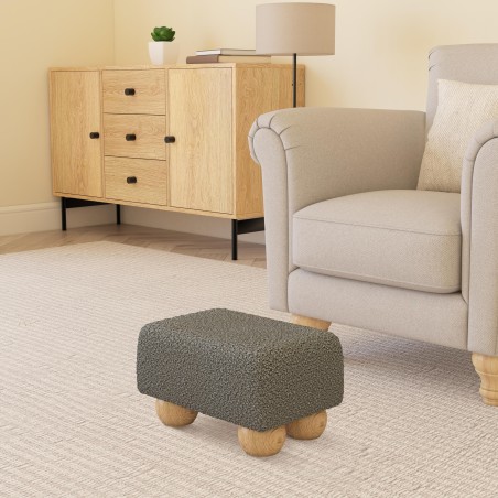 Small Fabric Material Footstools | UK handmade | Footstools Direct