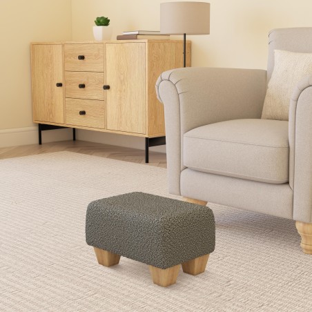 Small Fabric Material Footstools | UK handmade | Footstools Direct