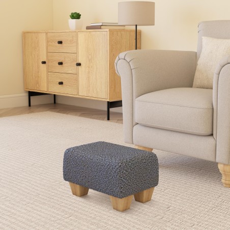 Small Fabric Material Footstools | UK handmade | Footstools Direct