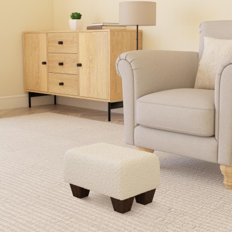 Small Fabric Material Footstools | UK handmade | Footstools Direct