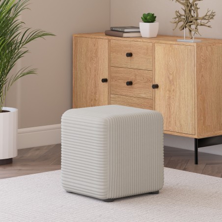 Fabric Material Cube Seating | UK Handmade | Footstools Direct