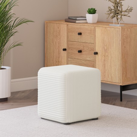 Fabric Material Cube Seating | UK Handmade | Footstools Direct