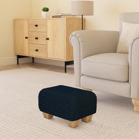 Small Fabric Material Footstools | UK handmade | Footstools Direct