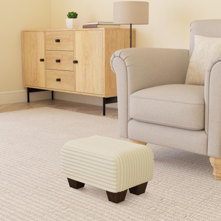 Small Fabric Material Footstools | UK handmade | Footstools Direct