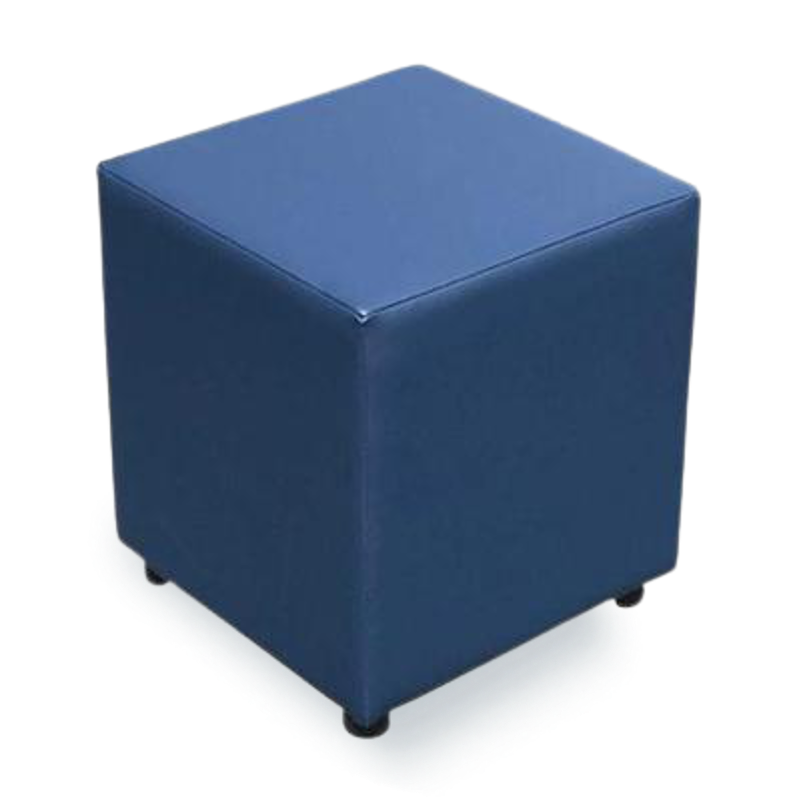 Faux Leather Cube Seats | UK handmade | Footstools Direct