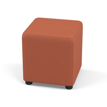 Faux Leather Cube Seats | UK handmade | Footstools Direct