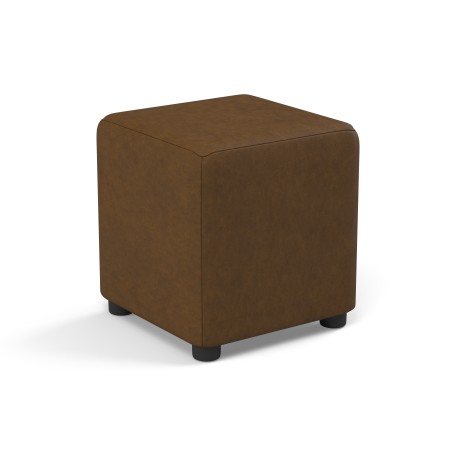Italian Leather Cube Seats | UK Handmade | Footstools Direct