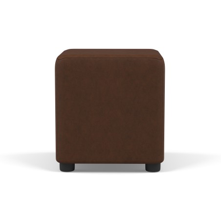 Italian Leather Cube Seats | UK Handmade | Footstools Direct