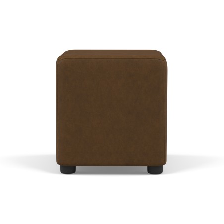 Italian Leather Cube Seats | UK Handmade | Footstools Direct
