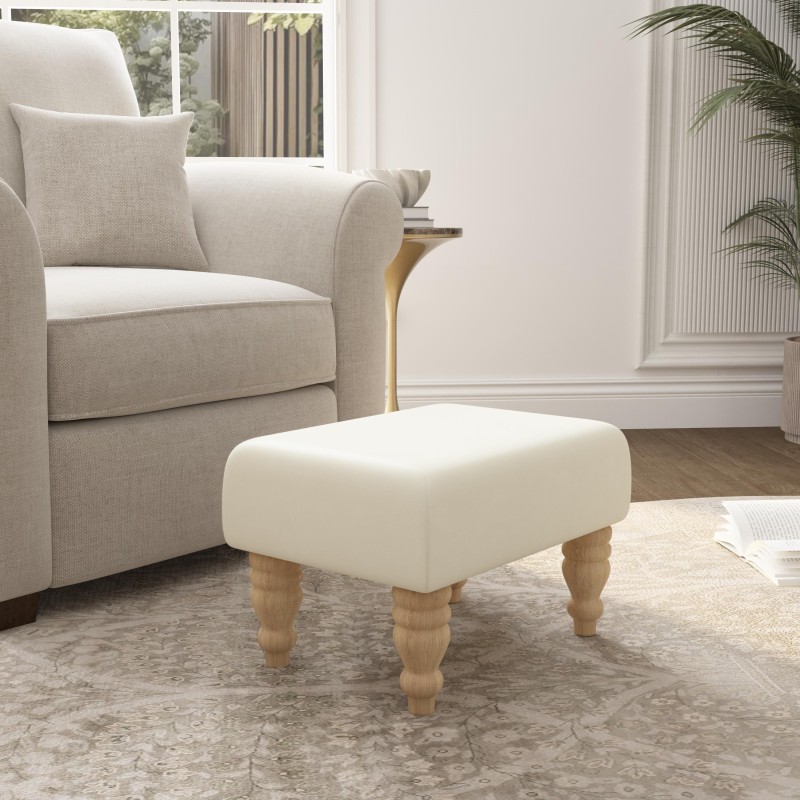 Large Faux Leather Footstools | Footstools Direct | Handmade Goods!