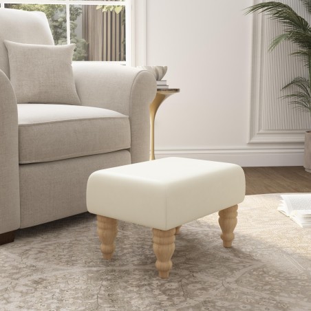 Large Faux Leather Footstools | Footstools Direct | Handmade Goods!