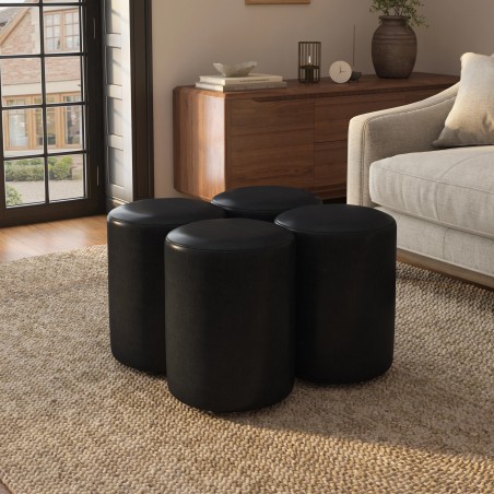 Round Stool Collections| Set of 4 | Footstools direct