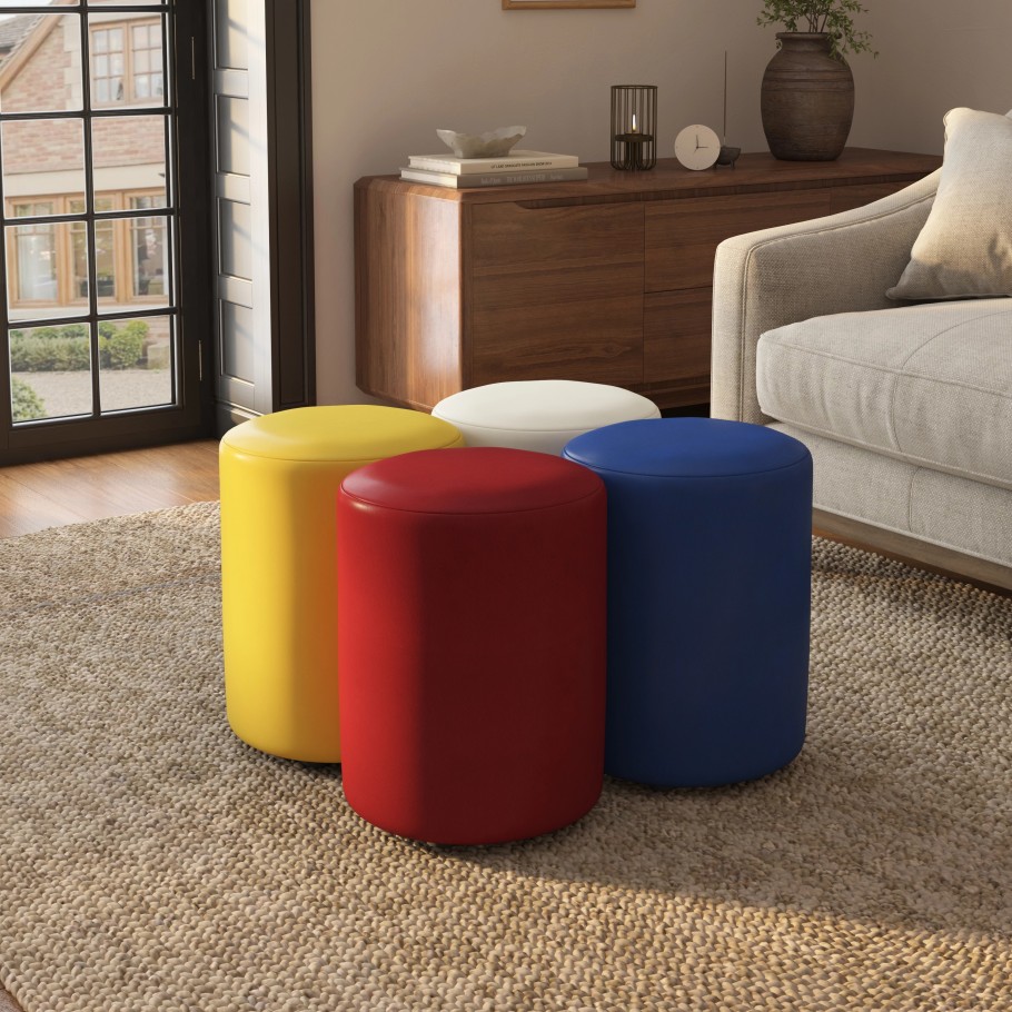 Round Stool Collections| Set of 4 | Footstools direct