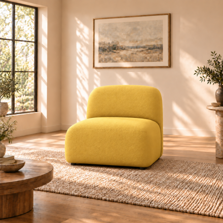 Modular Armless Accent Chairs