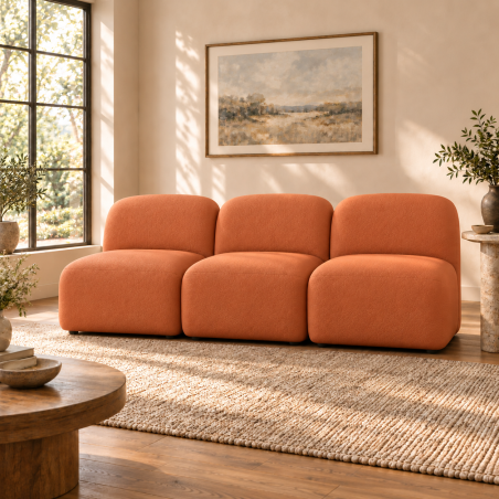 Modular Armless Accent Chairs