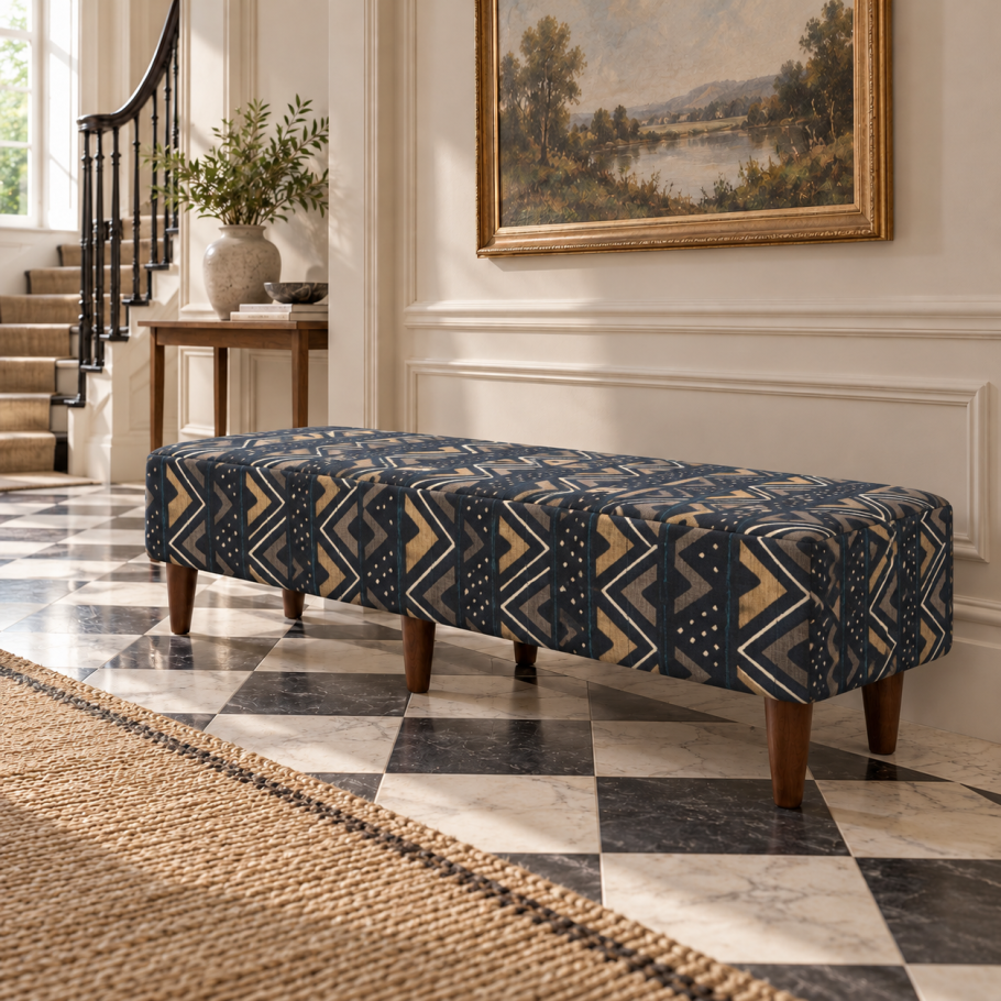 The Statement Upholstered Bench
