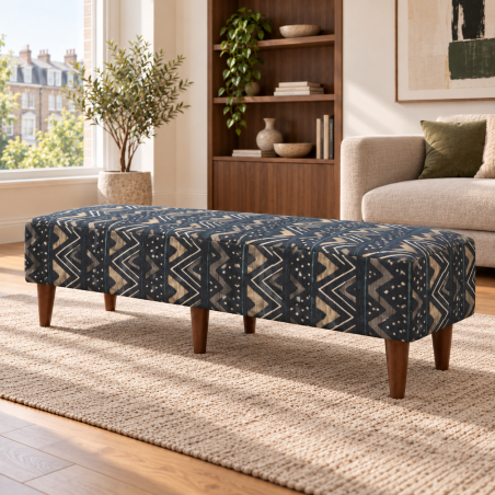 The Statement Upholstered Bench