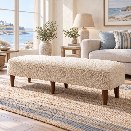 The Statement Upholstered Bench