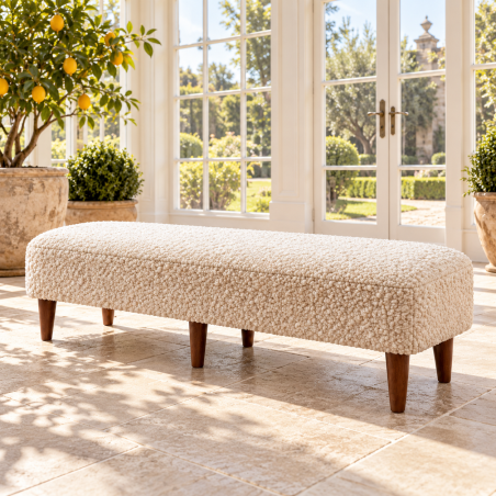 The Statement Upholstered Bench