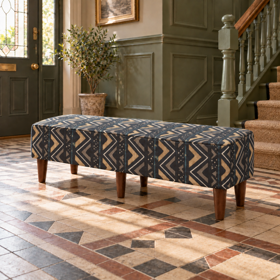 The Statement Upholstered Bench