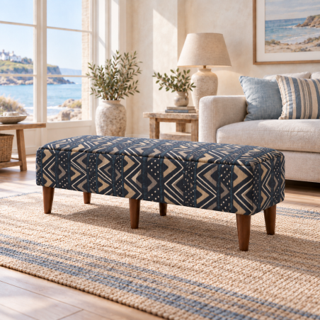 The Statement Upholstered Bench