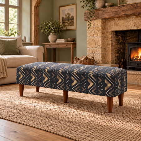 The Statement Upholstered Bench