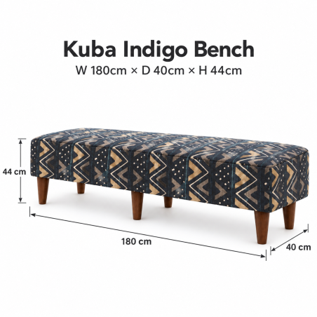 The Statement Upholstered Bench