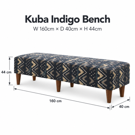 The Statement Upholstered Bench