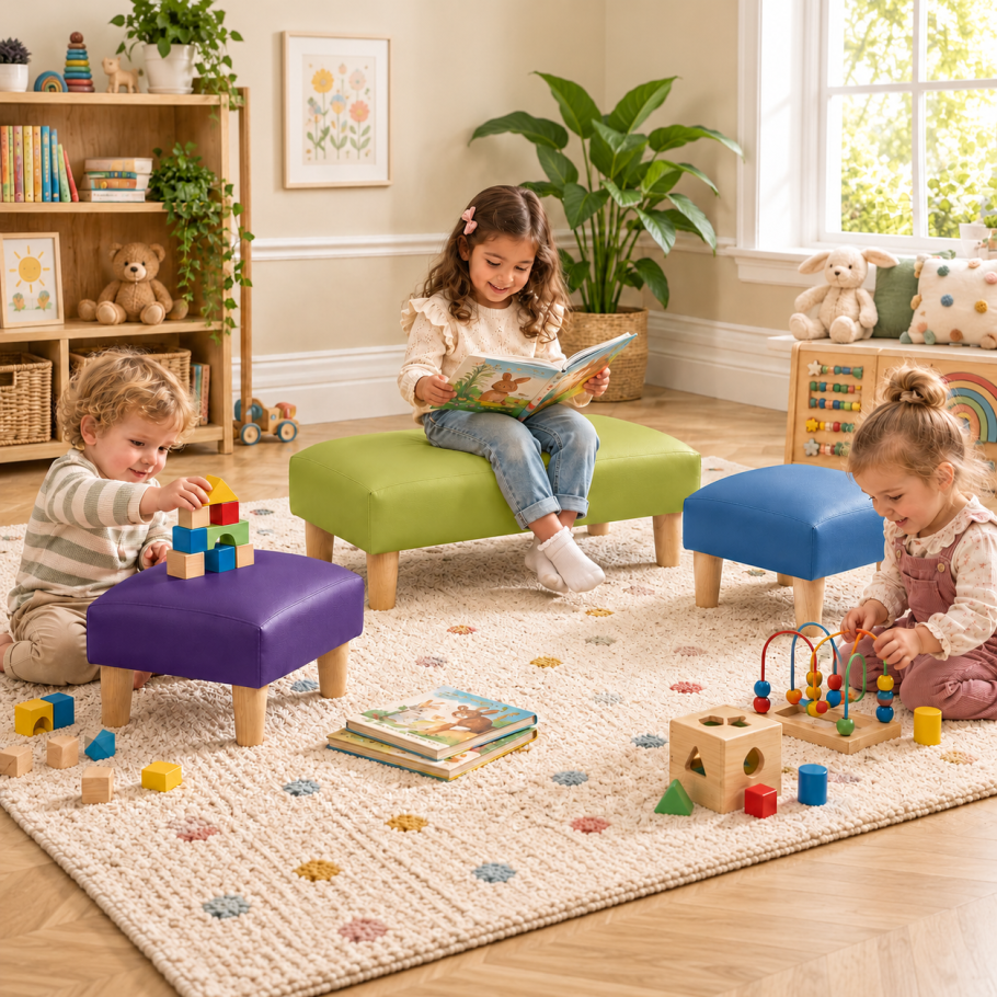 Nursery & Playroom Footstool Collection