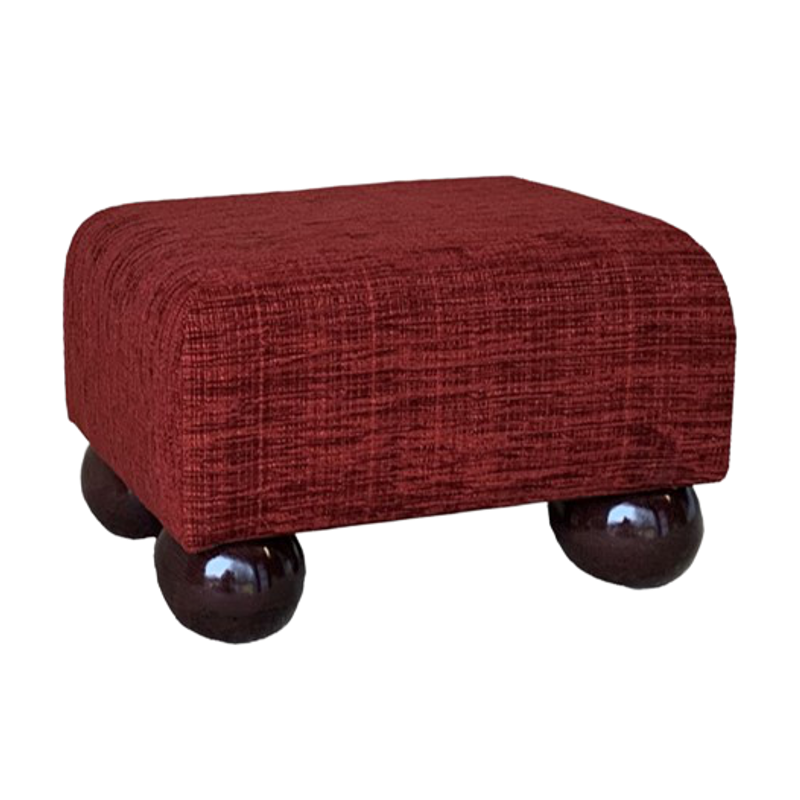 Small Fabric Material Footstools | UK handmade | Footstools Direct