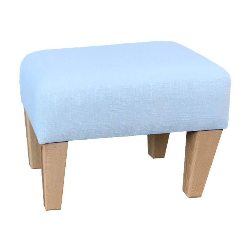 Large Fabric Material Footstools | Footstools Direct | Handmade Goods!