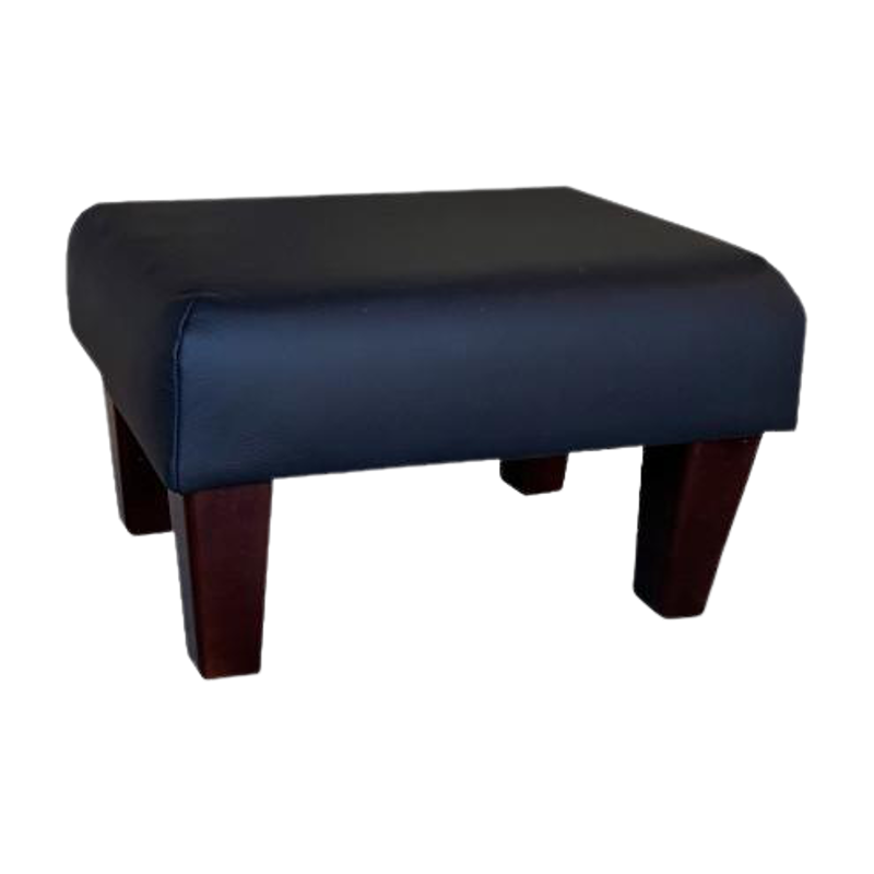 Large Italian Leather Footstools | Footstools Direct | Handmade Goods!