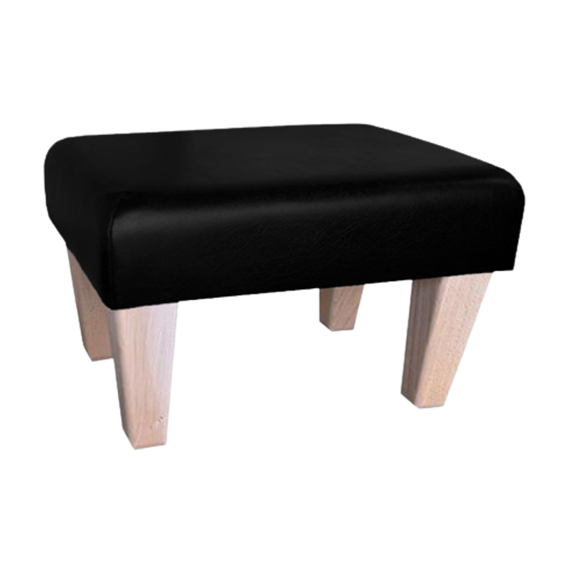 Large Italian Leather Footstools | Footstools Direct | Handmade Goods!