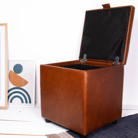 Cube Storage Ottomans | UK Handmade | Footstools Direct