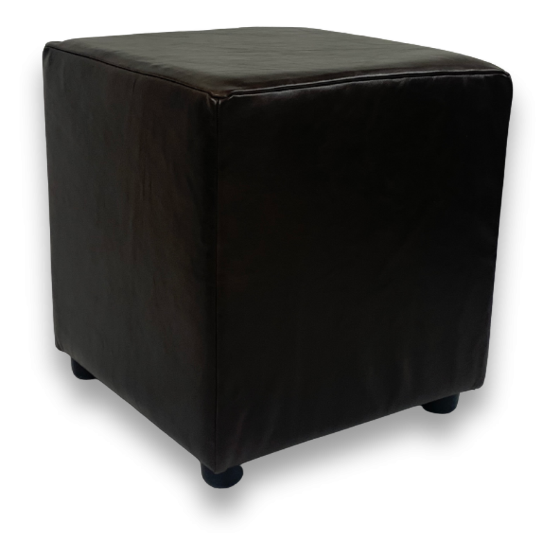 Italian Leather Cube Seats | UK Handmade | Footstools Direct
