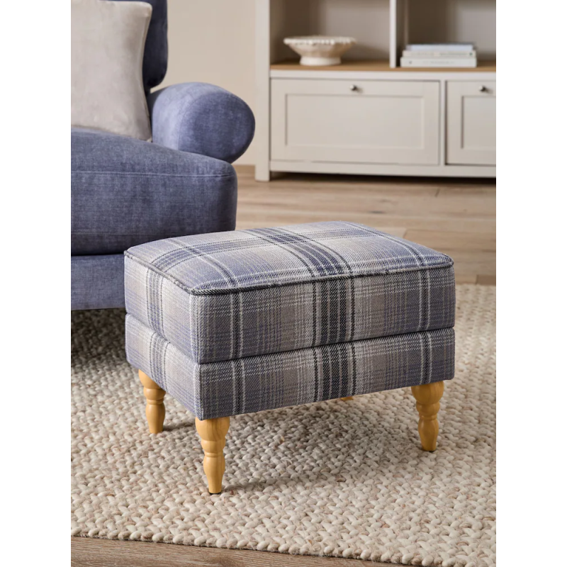 Hayden Storage Footstool – Handmade in Leather, Wool & Velvet | Stylish & Practical