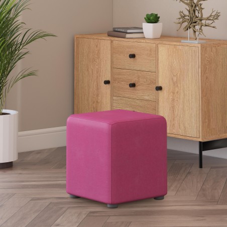 Faux Leather Cube Seats | UK handmade | Footstools Direct