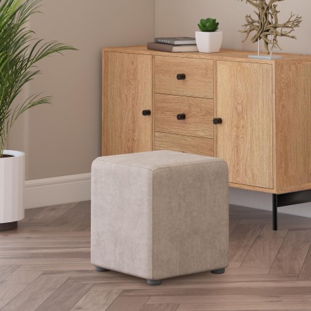Fabric Material Cube Seating | UK Handmade | Footstools Direct
