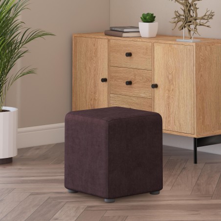 Fabric Material Cube Seating | UK Handmade | Footstools Direct
