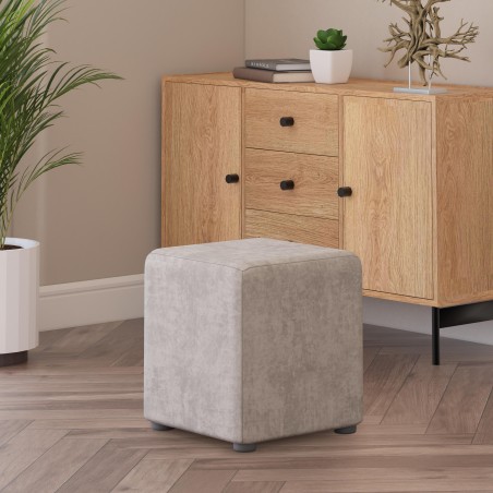 Fabric Material Cube Seating | UK Handmade | Footstools Direct