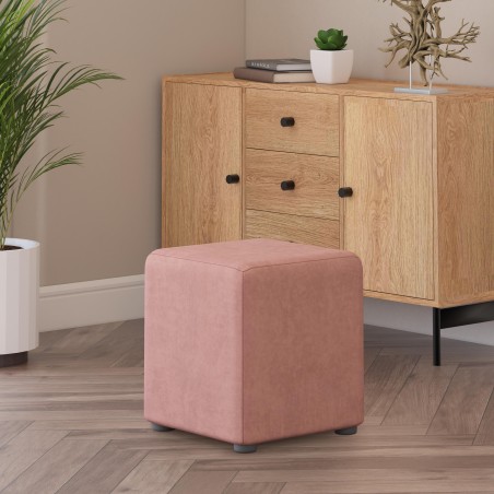 Fabric Material Cube Seating | UK Handmade | Footstools Direct