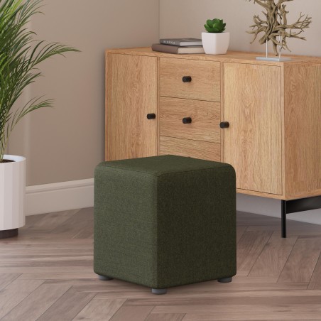 Fabric Material Cube Seating | UK Handmade | Footstools Direct