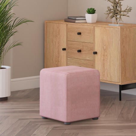 Fabric Material Cube Seating | UK Handmade | Footstools Direct