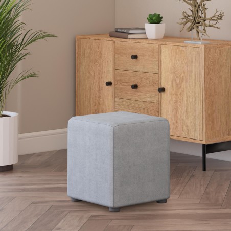 Fabric Material Cube Seating | UK Handmade | Footstools Direct