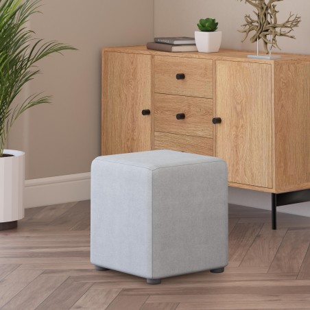Fabric Material Cube Seating | UK Handmade | Footstools Direct