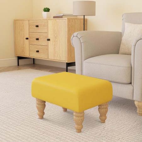 Large Faux Leather Footstools | Footstools Direct | Handmade Goods!